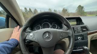 2011 Mercedes-Benz E350 Cabriolet Functions