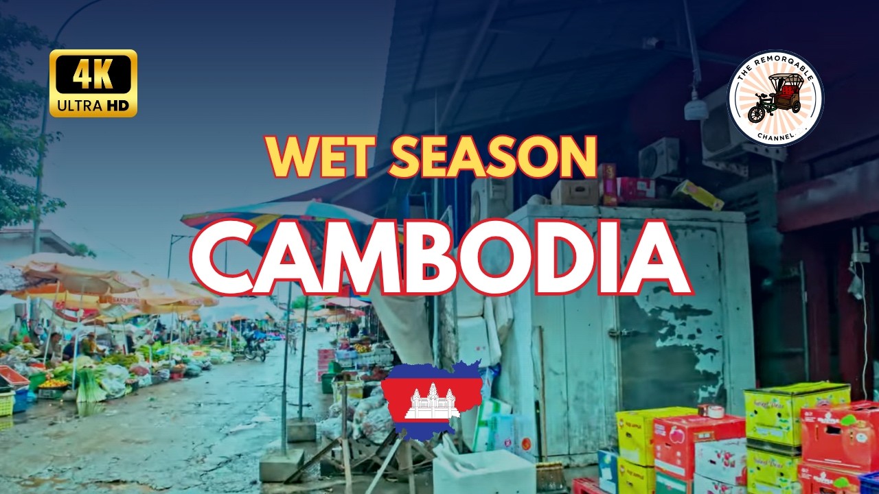 SURVIVING Cambodia's Monsoon Season on Two Wheels