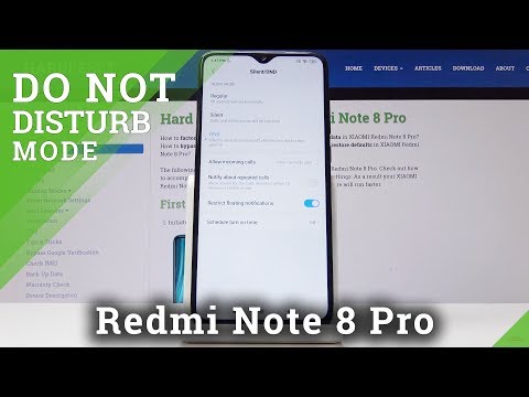 How to Enable Do Not Disturb Mode in XIAOMI Redmi Note 8 Pro - Silent Mode