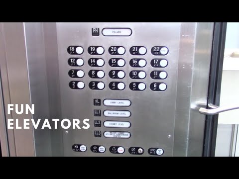 Awesome Otis Traction Elevators - Hyatt Regency Atlanta (Atrium Tower) Atlanta, GA