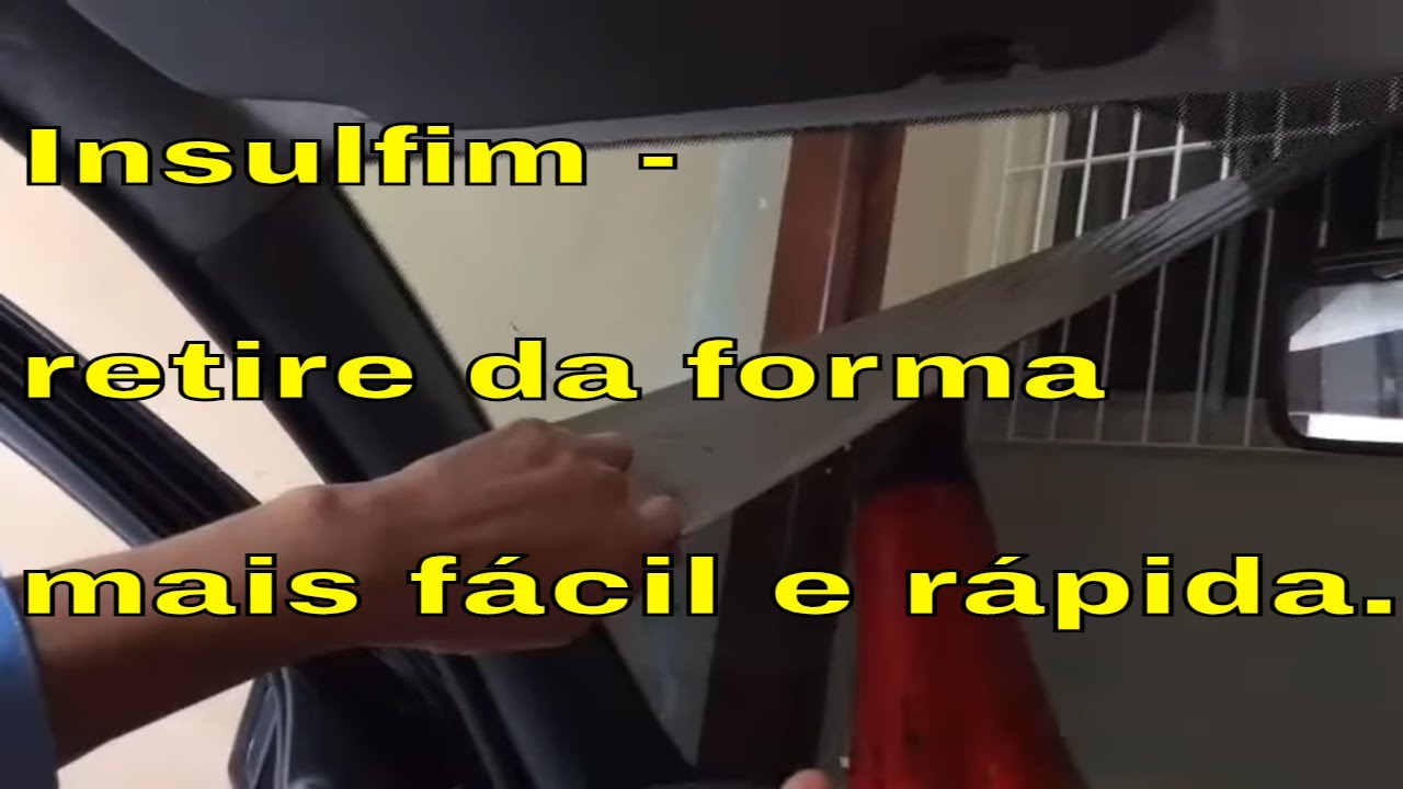 Como | retirar | insulfilm| Carro | Vidro | Passo | a | passo | Simples | rápido