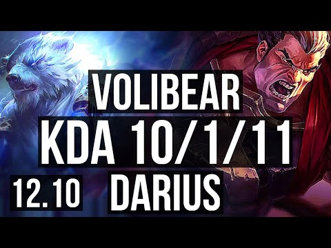 VOLI vs DARIUS (TOP) | 10/1/11, 66% winrate, Legendary | EUW Master | 12.10