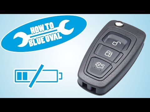Anleitung: Ford Funk Klappschlüssel (Ab 2012) - Batterie wechseln / tauschen | Focus, Mondeo, Fiesta