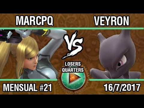 [Afterlife 21] marcpq (ZSS) vs Veyron (Mewtwo) SSB4 Losers Quarters