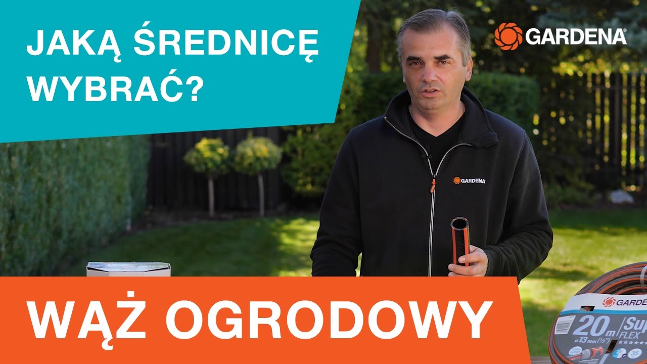 Średnice węży ogrodowych