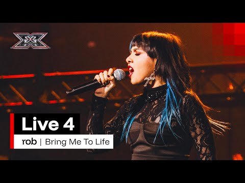 rob canta “Bring Me to Life” degli Evanescence | X Factor 2025 Live 4