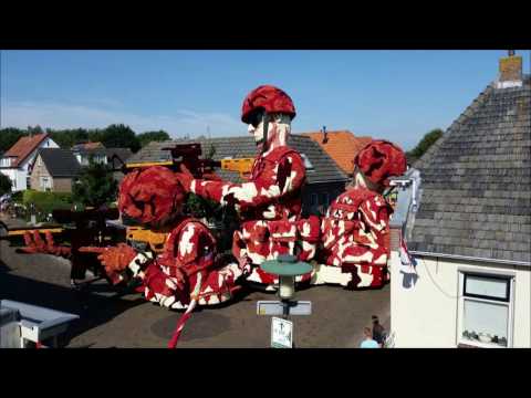 Bloemencorso Sint Jansklooster 2016 timelapse corsogroep GAOS in het vizier