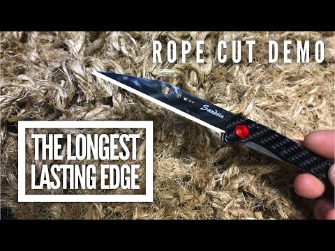 The Longest Lasting Knife Edge - Sandrin Tungsten on a TCK