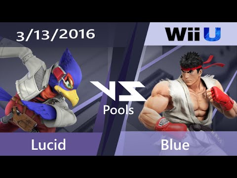 Super SmashNest 5 Pools W-R2 - Lucid (Falco) Vs. Blue (Ryu)