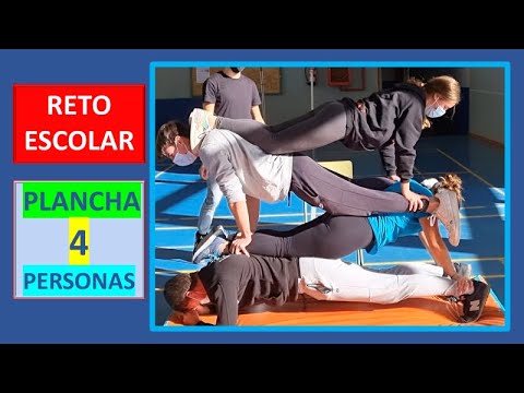 RETO ESCOLAR: PLANCHA de 4 personas.