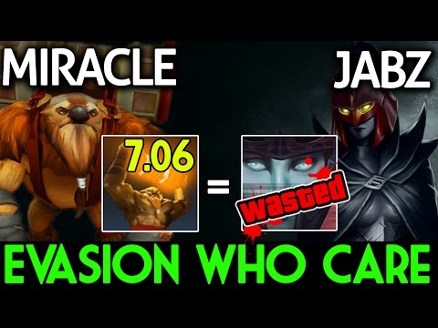 Who Care Evasion! Miracle Earthshaker EZ Counter PA 7.06 Dota 2