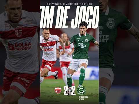 Reação heróica! #loucosporfutebol #noticiasdofutebol #brasileirão #serieb #crb #goiás #nordeste