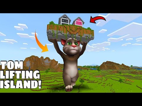 I found TALKING TOM HOLDING FLOATING ISLAND in Minecraft - Horror Gameplay - Coffin Meme