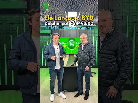 Ele Lançou o BYD Dolphin no Brasil por R$ 149.800,00: Diretor da BYD Henrique Antunes
