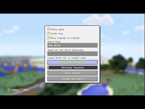 Minecraft (Xbox 360): CREATIVE MODE AND SUPERFLAT EXPLAINED (1.8.2 TIPS AND TRICKS)