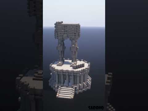 Statue of a Warrior | Building ideas | Minecraft Timelapse #saddiqbuilds