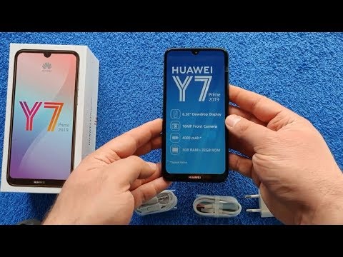 Huawei Y7 Prime 2019 Unboxing and First Startup
