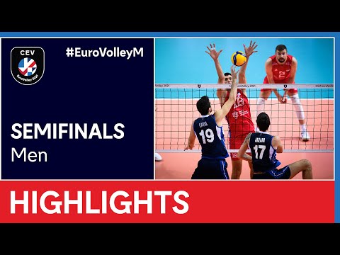 Serbia vs. Italy Highlights - #EuroVolleyM