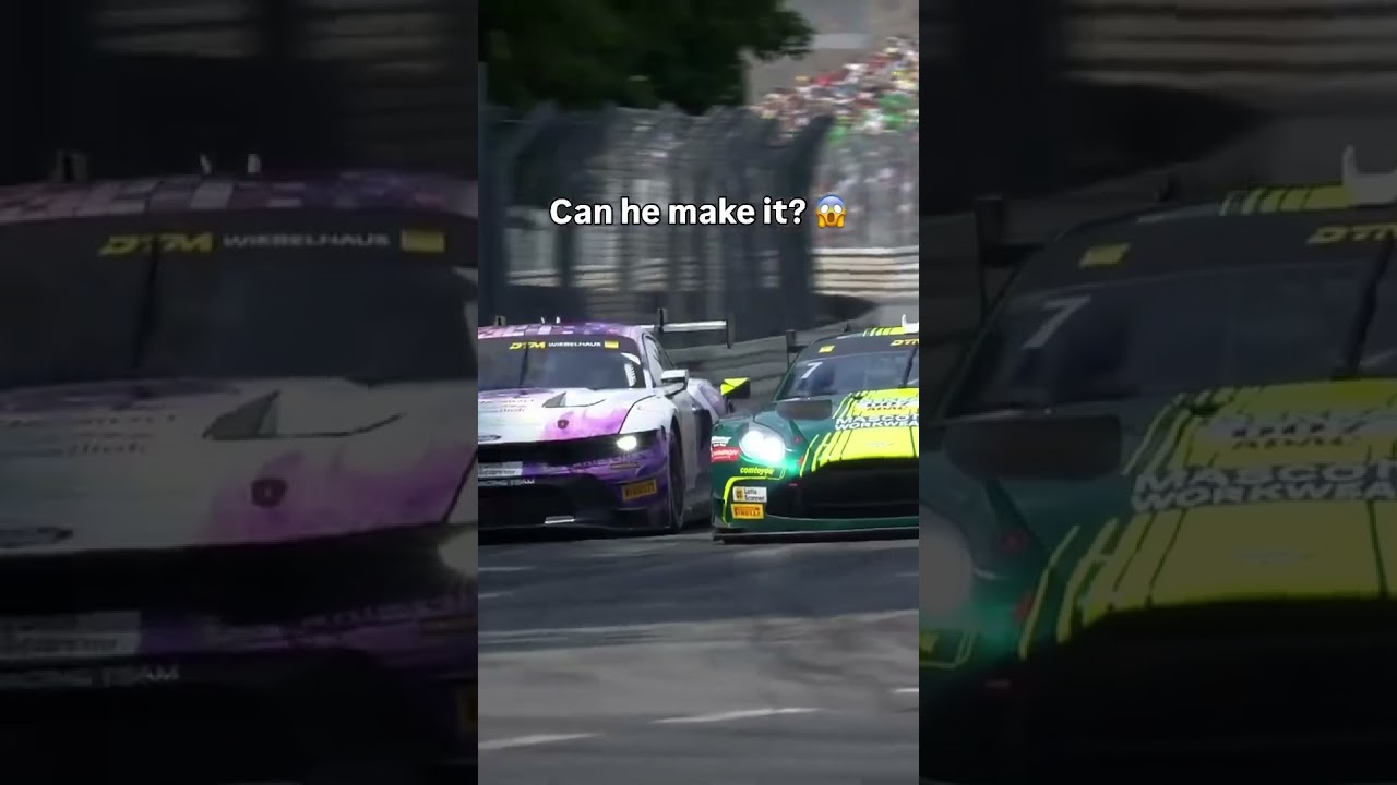 Wiebelhaus challenges Thiim into turn 1 🔥