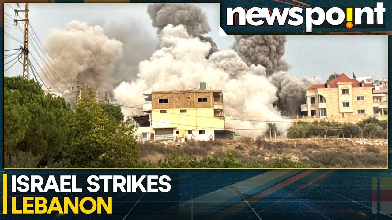 Israel Escalates Conflict with Airstrikes on Southern Lebanon | WION Newspoint