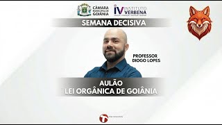 Aulão - Lei Orgânica de Goiânia - Câmara Municipal