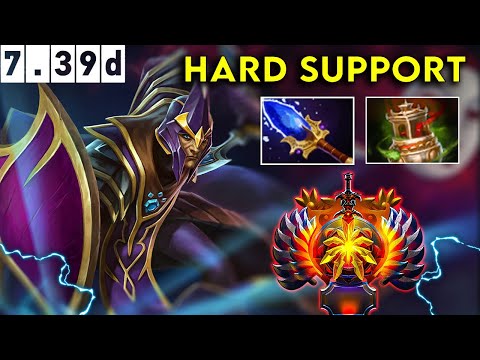 Silencer Immortal Hard Support - Dota 2 Patch 7.39d Pro Pub Gameplay #5