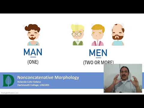 Nonconcatenative Morphology (IntroLing 2020F.W04.08)