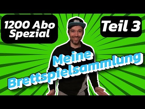 Meine Brettspielesammlung Teil 3 - Das große 1200 Abo-Spezial