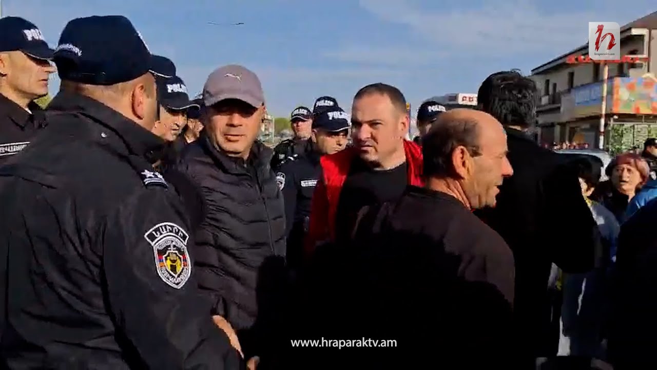 Ոստիկանությունը թույլ չտվեց քասախցիներին ճանապարհ փակել