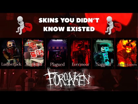 Server Wiping With KILLER SKINS YOU DIDN'T KNOW EXISTED (Forsaken)