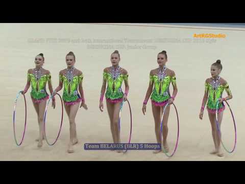 Team BELARUS (BLR) 5 Hoops - Junior - 2019 DERIUGINA CUP Grand Prix