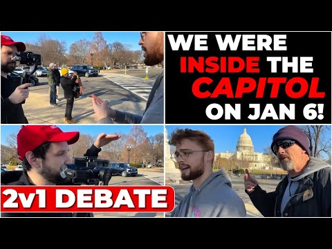 Destiny Breaks MAGA Character, Debates Jan 6 Trump Supporters