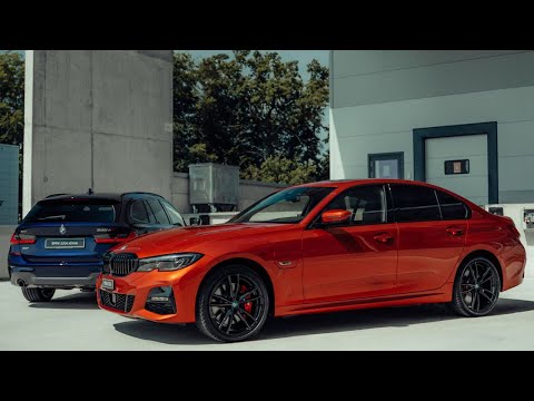 Farben und Formen Outdoor August 2021 - BMW 330e Limousine und Touring.