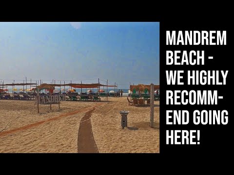 Mandrem Beach in Goa - Perfect for a chill day