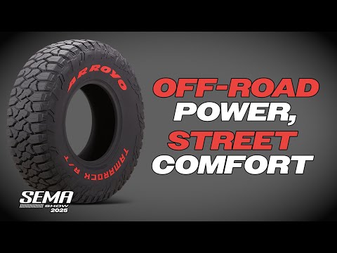 "Jeckyll and Hyde" Tire Performance from Arroyo Tires | SEMA 2025 New Products