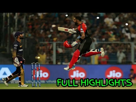 Virat Kohli 84(49) vs Andre Russell 48*(13) | IPL 2019 RCB vs KKR Match 17 HIGHLIGHTS #rcbvskkr #ipl