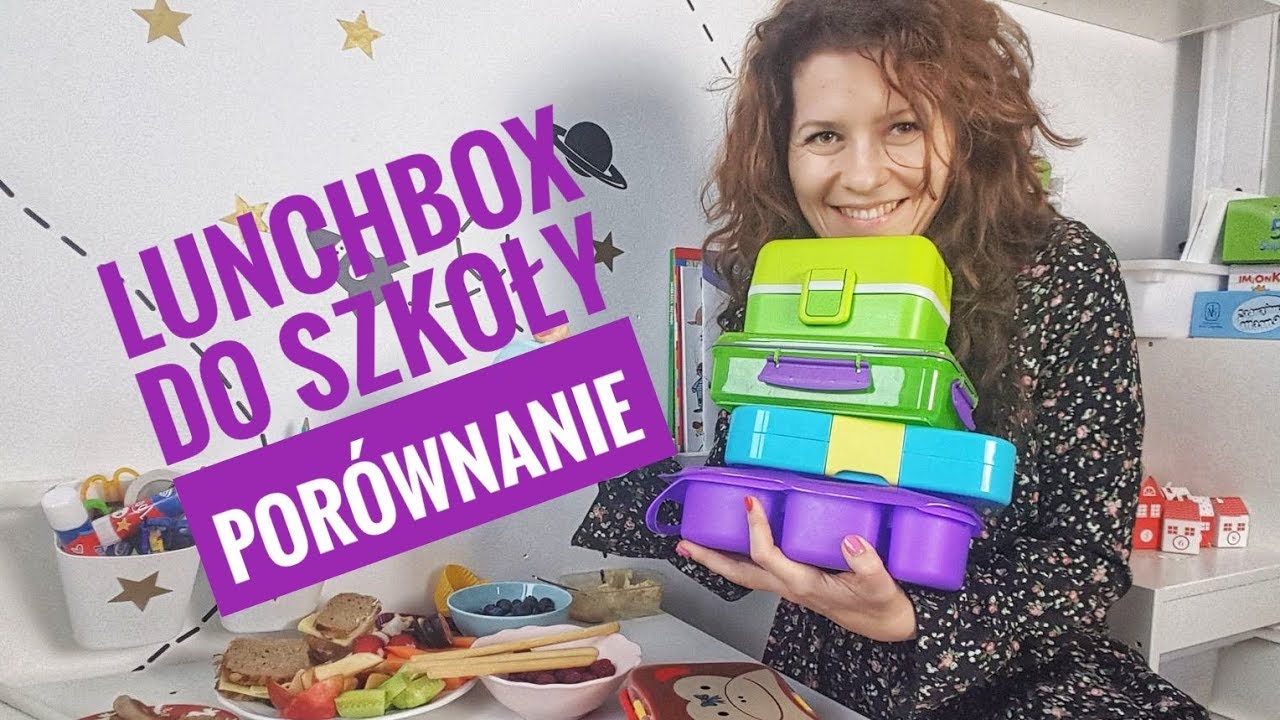 Lunchbox do szkoły - jaki wybrać, porównanie pudełek śniadaniowych