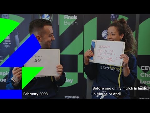 #VolleyBattle | Monica DE GENNARO vs Daniele SANTARELLI