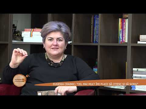 Eugenia Crainic: „Cel mai mult îmi place să citesc şi să scriu | Cafeneaua Culturală
