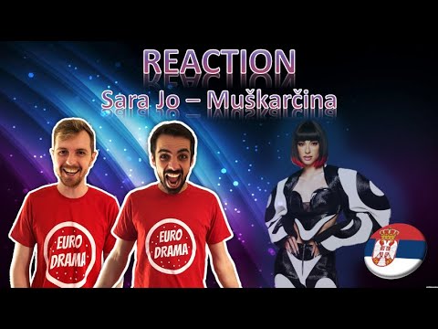 🇷🇸 SARA JO - MUŠKARČINA - LIVE PERFORMANCE REACTION - PESMA ZA EVROVIZIJU (EUROVISION SERBIA 2022)