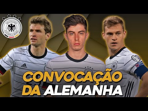 Convocação da Alemanha para a Copa do Mundo FIFA Catar 2022!