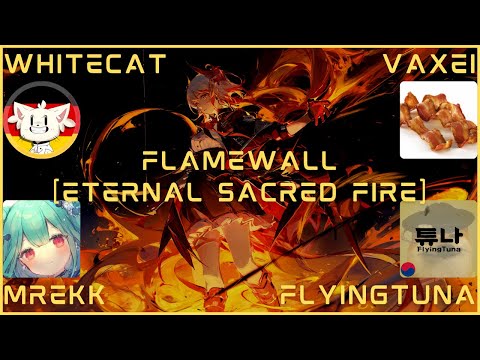 osu! WhiteCat vs Vaxei vs mrekk vs FlyingTuna! Flamewall (ETERNAL SACRED FIRE)