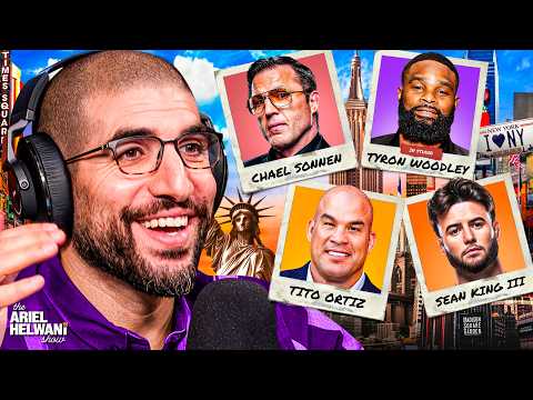 Video: Chael Sonnen, Tyron Woodley IN STUDIO, Tito Ortiz, Sean King III, On The Nose, More | TAHS | 9/16/26