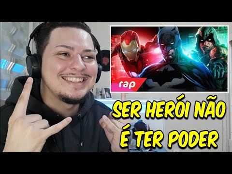 Rap do Homem de Ferro, Batman e Arqueiro Verde - SEM PODERES | NERD HITS | REACT 819