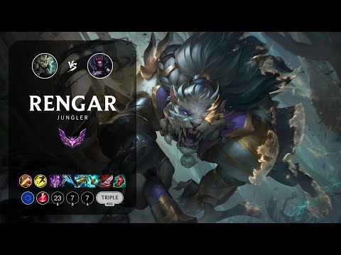 Rengar Jungle vs Elise - EUW Master Patch 13.11