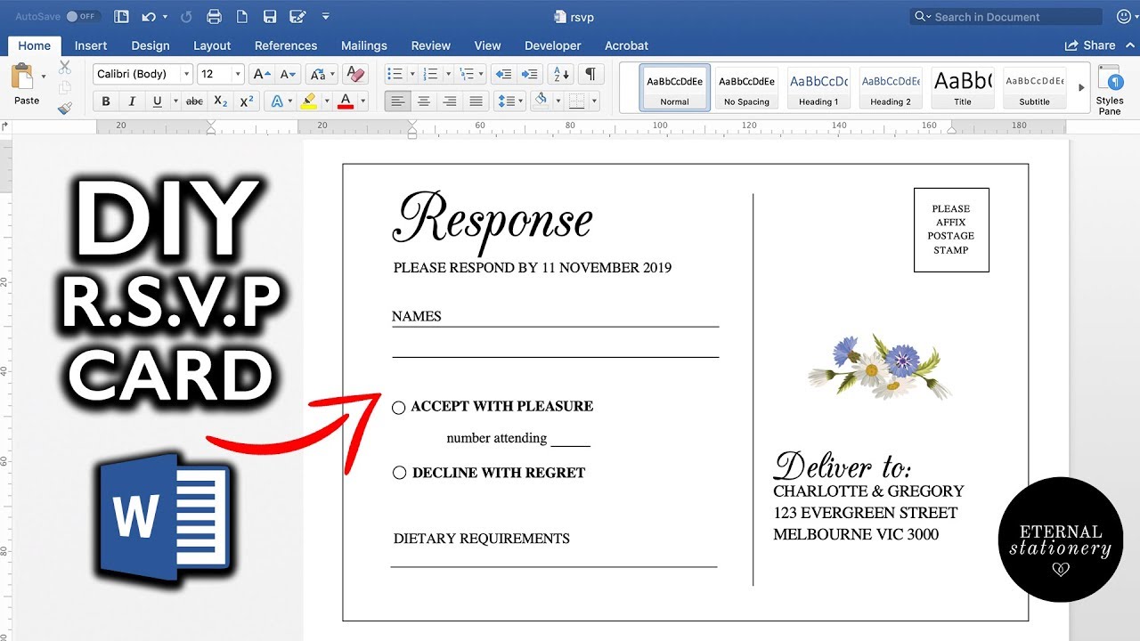 Where to Buy Wedding Invitations and RSVP Cards