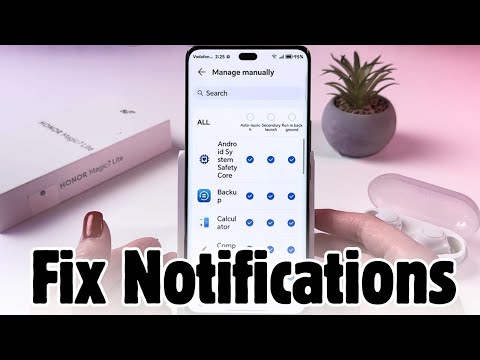 Honor Magic 7 Lite - Fix Missing Notifications for Apps Easily