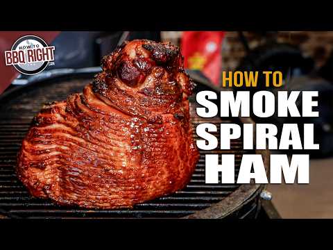 Easy Smoked Ham with a Hot Honey Glaze