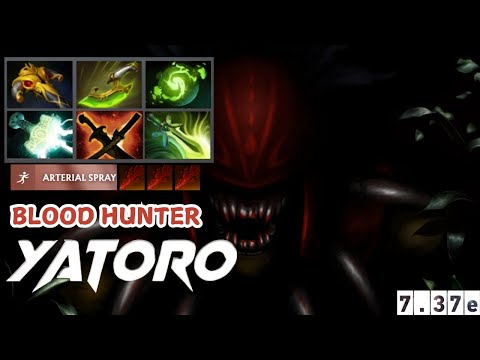 Yatoro Bloodseeker Blood Hunter Rage - Top Ranked Match- 7.37c Dota 2
