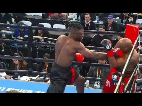 Man Down🥊 Efe Ajagba vs Amir Mansour Highlights Results Only
